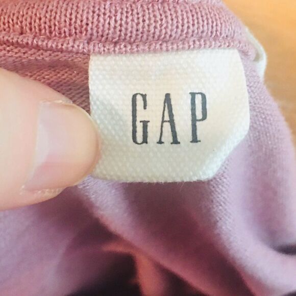 Gap Pink Ruffle Sleeve Top - Picture 7 of 8